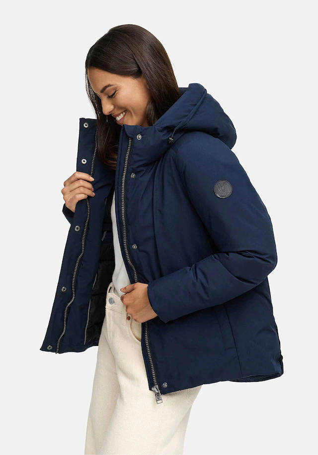 Marikoo Winterjacke »Yeminaa« warm für den Winter - hinten länger geschnitten