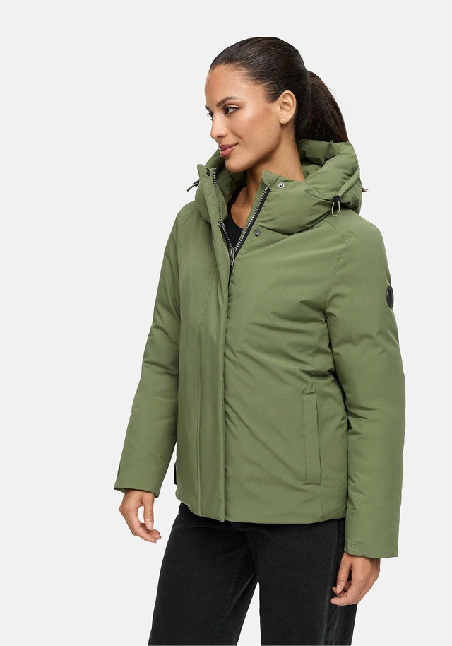 Marikoo Winterjacke »Yeminaa« warm für den Winter - hinten länger geschnitten