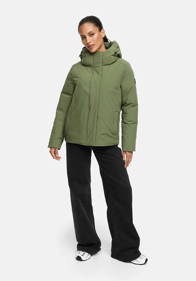 Marikoo Winterjacke »Yeminaa« warm für den Winter - hinten länger geschnitten