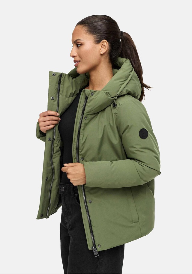 Marikoo Winterjacke »Yeminaa« warm für den Winter - hinten länger geschnitten