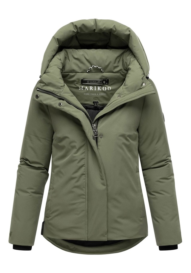 Marikoo Winterjacke »Yeminaa« warm für den Winter - hinten länger geschnitten