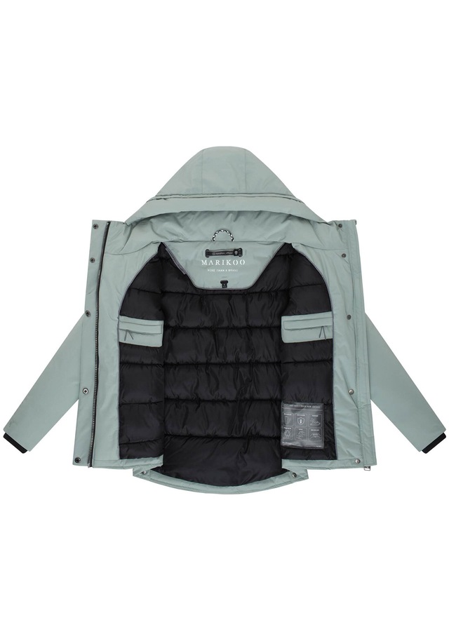 Marikoo Winterjacke »Yeminaa« warm für den Winter - hinten länger geschnitten