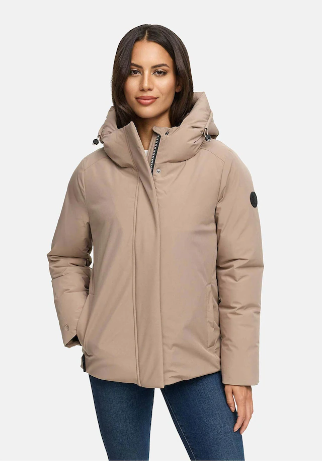 Marikoo Winterjacke »Yeminaa« warm für den Winter - hinten länger geschnitten