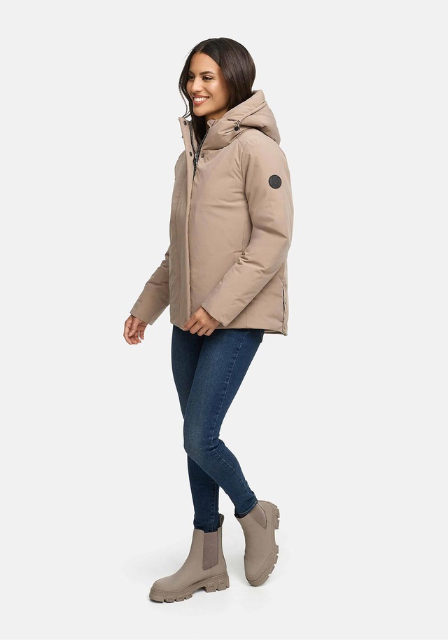 Marikoo Winterjacke »Yeminaa« warm für den Winter - hinten länger geschnitten