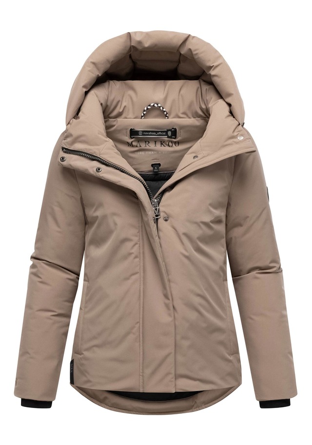 Marikoo Winterjacke »Yeminaa« warm für den Winter - hinten länger geschnitten