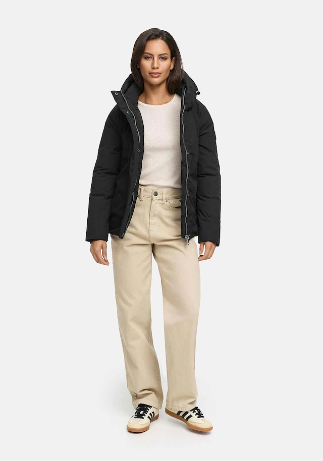 Marikoo Winterjacke »Yeminaa« warm für den Winter - hinten länger geschnitten