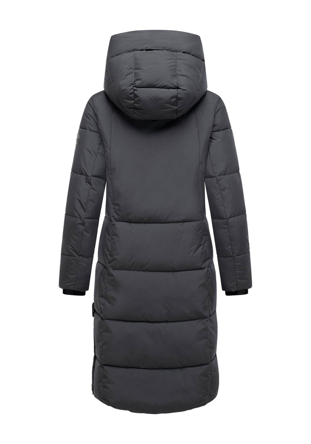 Marikoo Winterjacke »Chumanii« Warmer Wintermantel mit langem Schnitt für kalte Tage.