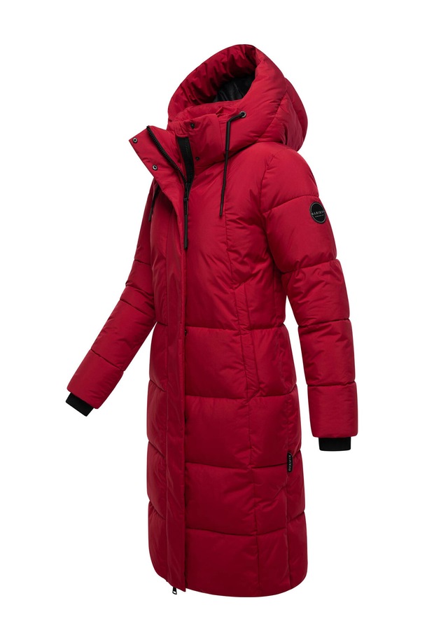 Marikoo Winterjacke »Chumanii« Warmer Wintermantel mit langem Schnitt für kalte Tage.