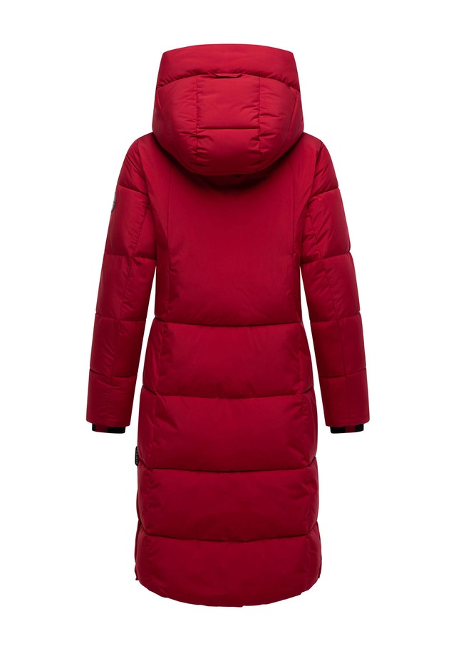 Marikoo Winterjacke »Chumanii« Warmer Wintermantel mit langem Schnitt für kalte Tage.