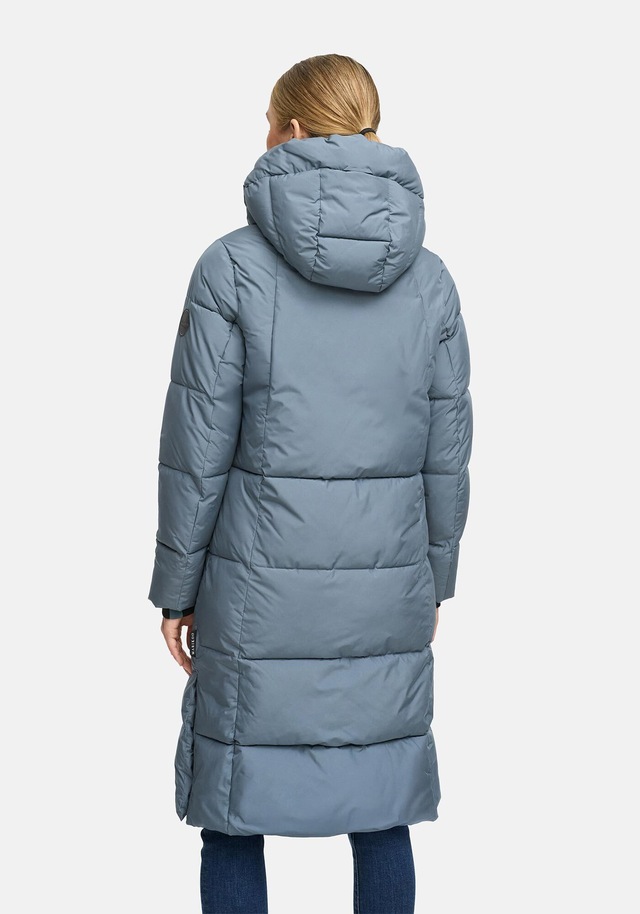 Marikoo Winterjacke »Chumanii« Warmer Wintermantel mit langem Schnitt für kalte Tage.