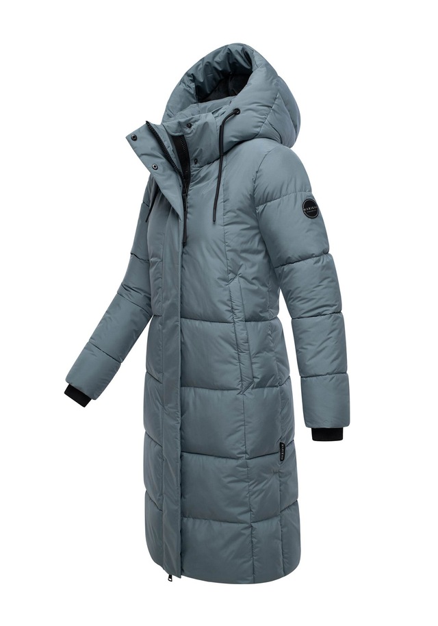 Marikoo Winterjacke »Chumanii« Warmer Wintermantel mit langem Schnitt für kalte Tage.