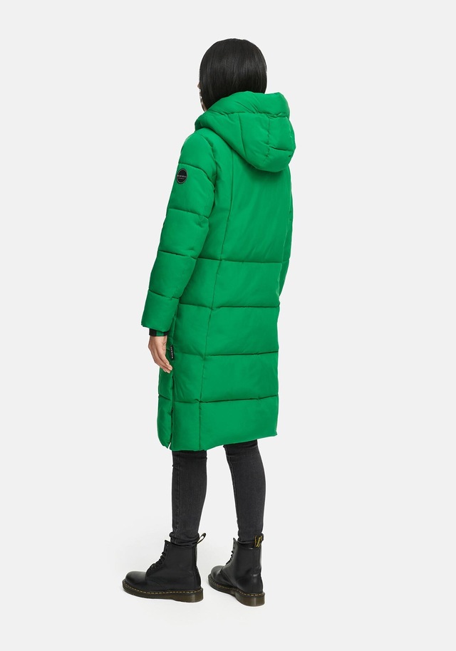 Marikoo Winterjacke »Chumanii« Warmer Wintermantel mit langem Schnitt für kalte Tage.