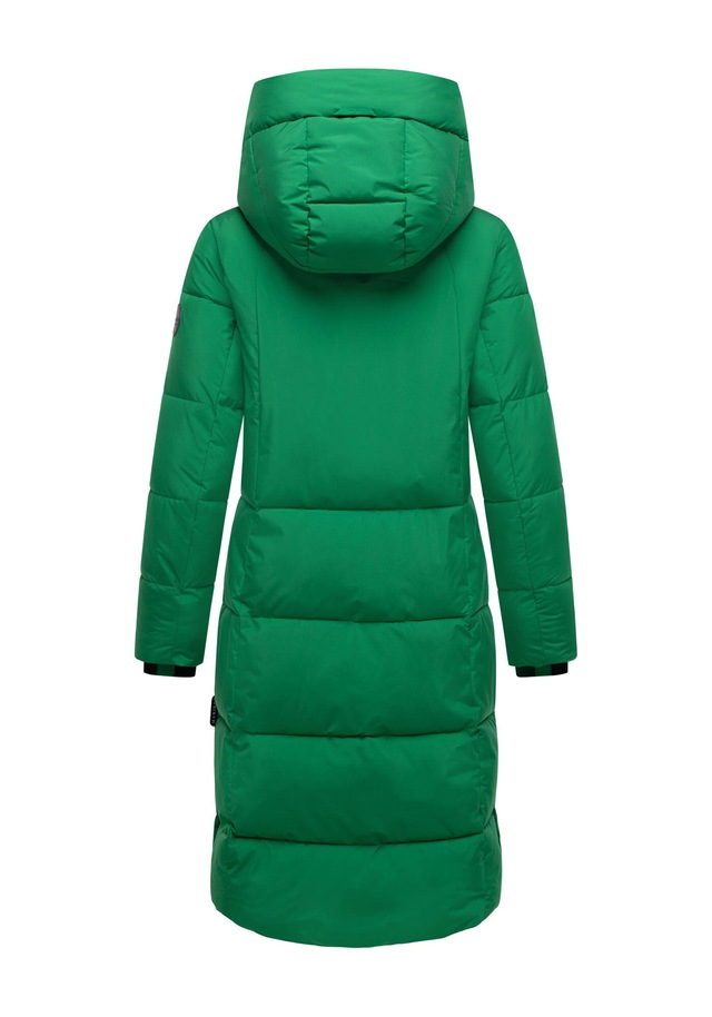 Marikoo Winterjacke »Chumanii« Warmer Wintermantel mit langem Schnitt für kalte Tage.