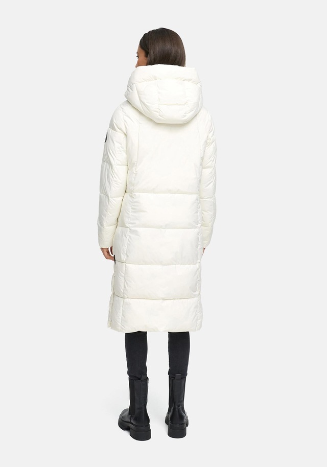Marikoo Winterjacke »Chumanii« Warmer Wintermantel mit langem Schnitt für kalte Tage.
