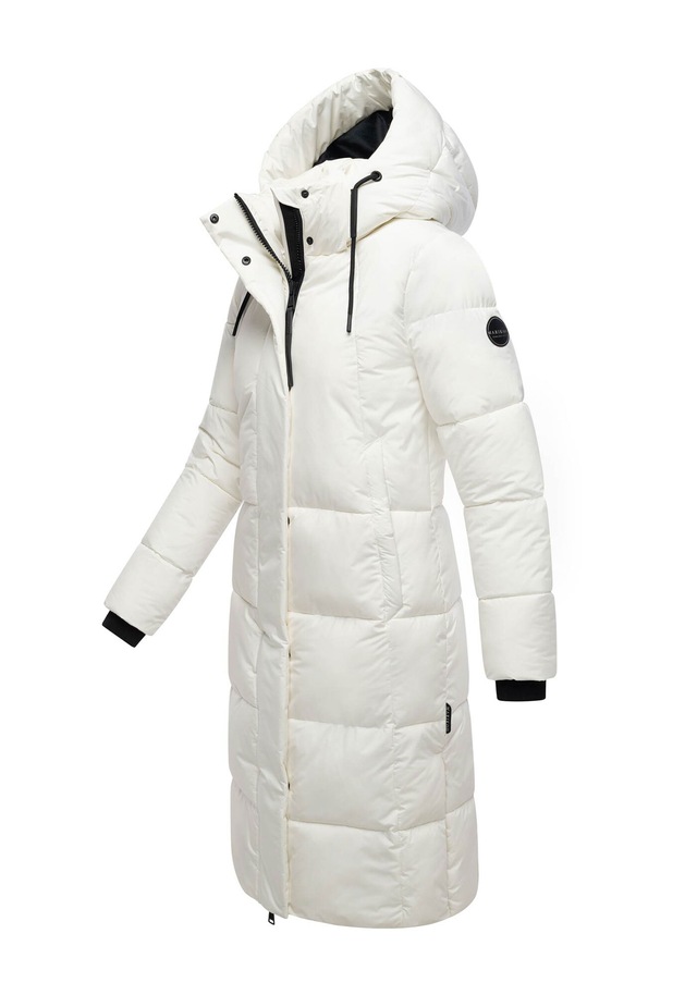 Marikoo Winterjacke »Chumanii« Warmer Wintermantel mit langem Schnitt für kalte Tage.