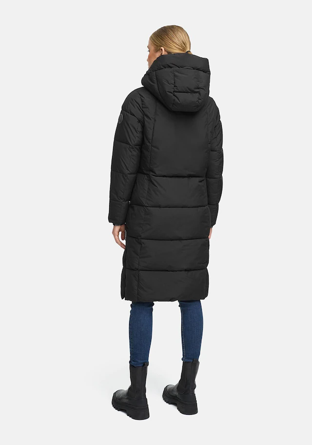 Marikoo Winterjacke »Chumanii« Warmer Wintermantel mit langem Schnitt für kalte Tage.