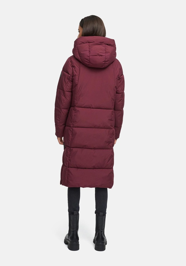 Marikoo Winterjacke »Chumanii« Warmer Wintermantel mit langem Schnitt für kalte Tage.