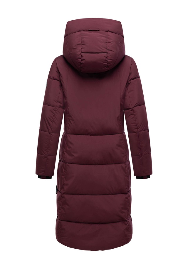 Marikoo Winterjacke »Chumanii« Warmer Wintermantel mit langem Schnitt für kalte Tage.