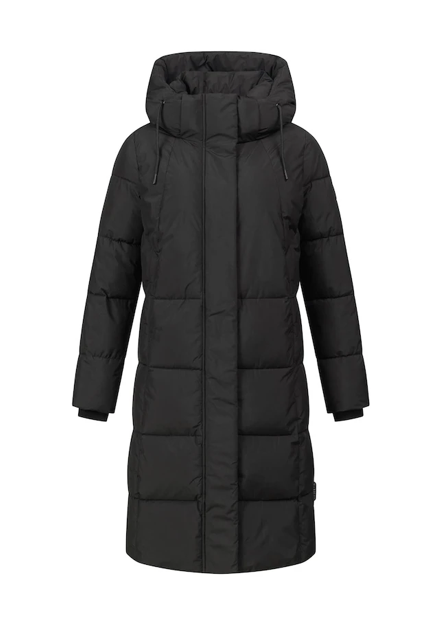 Marikoo Winterjacke »Tabiaa« mit Kapuze Bewegungsschlitz am unteren Saum