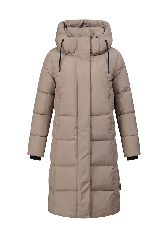 Marikoo Winterjacke »Tabiaa« mit Kapuze Bewegungsschlitz am unteren Saum