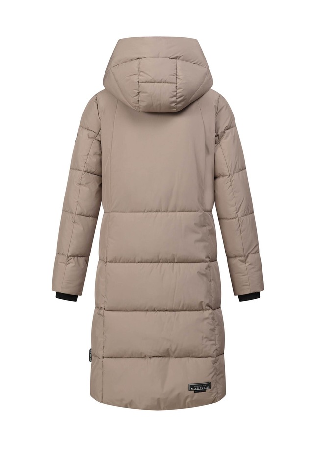 Marikoo Winterjacke »Tabiaa« mit Kapuze Bewegungsschlitz am unteren Saum