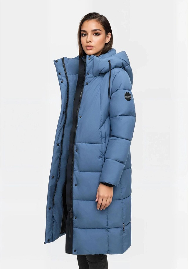 Marikoo Winterjacke »Tabiaa« mit Kapuze Bewegungsschlitz am unteren Saum
