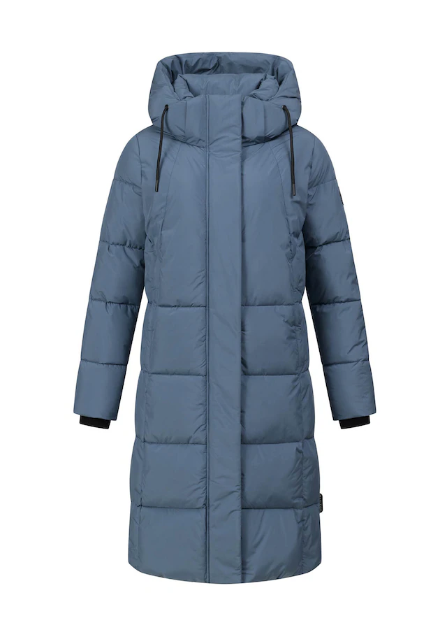Marikoo Winterjacke »Tabiaa« mit Kapuze Bewegungsschlitz am unteren Saum