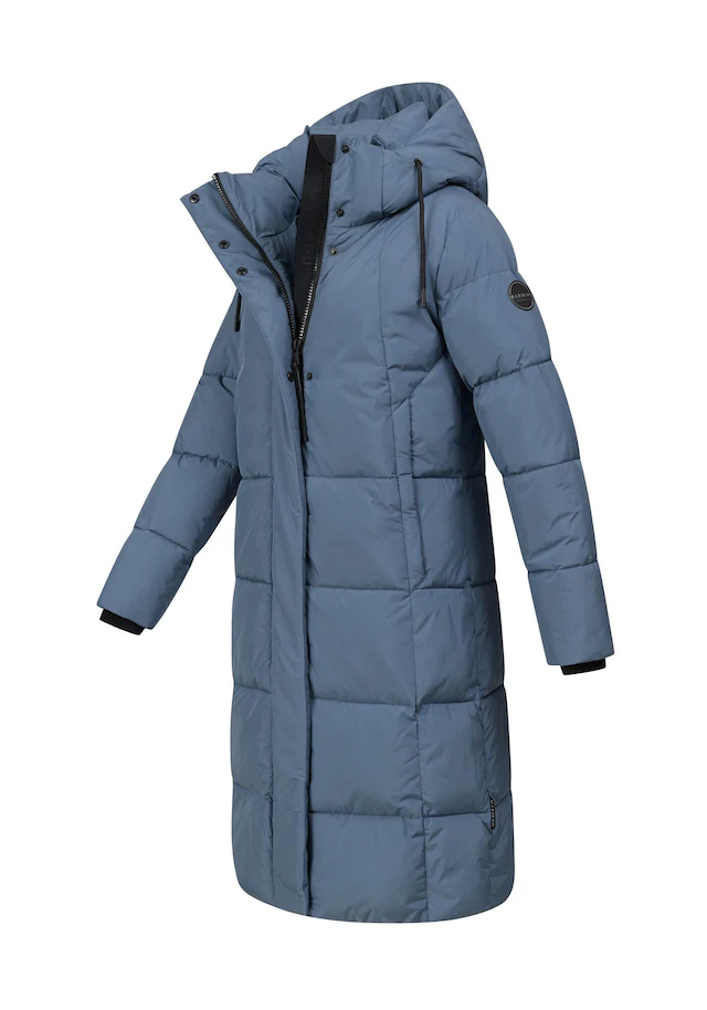 Marikoo Winterjacke »Tabiaa« mit Kapuze Bewegungsschlitz am unteren Saum