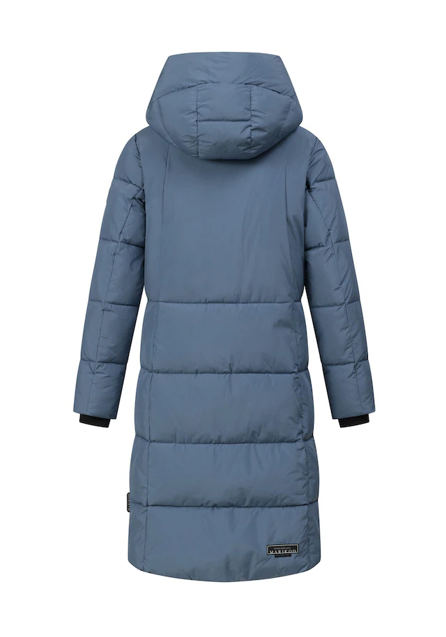 Marikoo Winterjacke »Tabiaa« mit Kapuze Bewegungsschlitz am unteren Saum