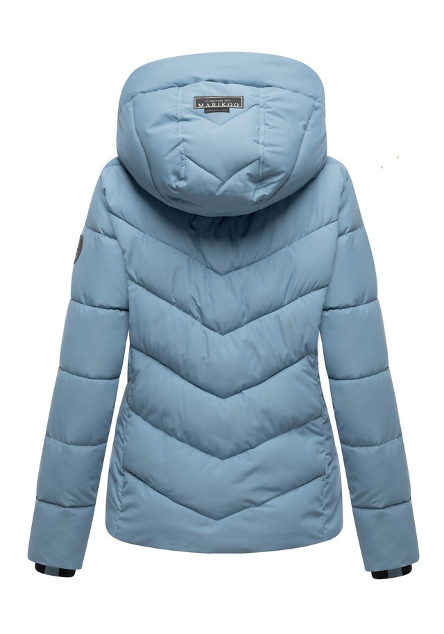 Marikoo Winterjacke »Sahnemausii« mit Kapuze mit abnehmbarer Kapuze und hohem Kragen