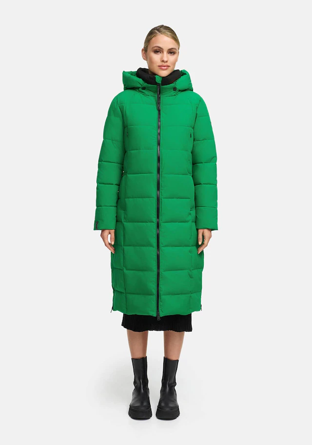 Marikoo Winterjacke »Lanitaa« Steppmantel mit abnehmbarer Kapuze
