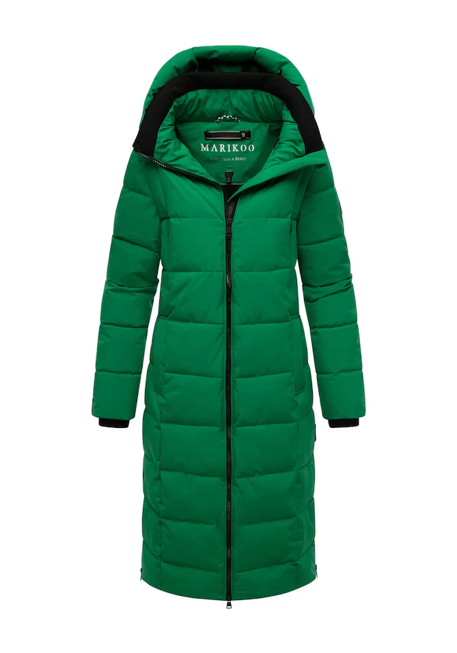 Marikoo Winterjacke »Lanitaa« Steppmantel mit abnehmbarer Kapuze