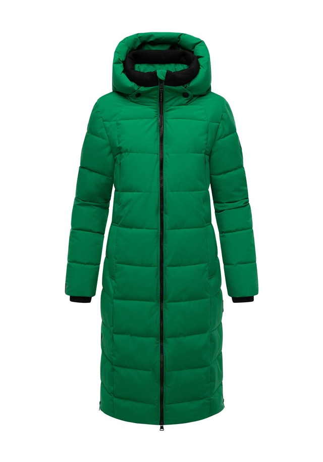 Marikoo Winterjacke »Lanitaa« Steppmantel mit abnehmbarer Kapuze