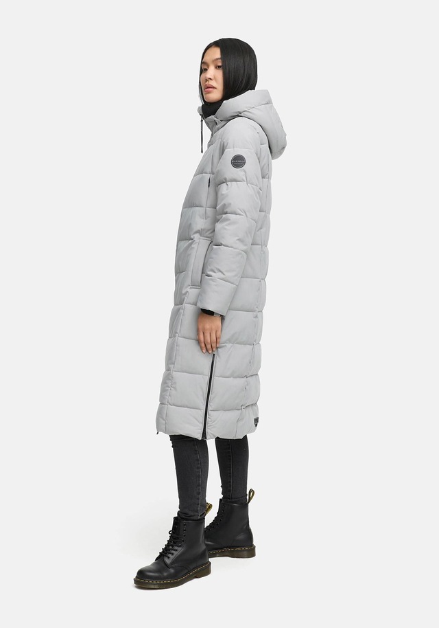 Marikoo Winterjacke »Lanitaa« Steppmantel mit abnehmbarer Kapuze