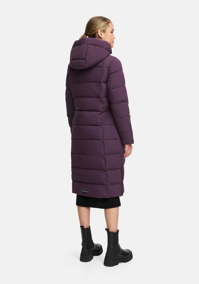 Marikoo Winterjacke »Lanitaa« Steppmantel mit abnehmbarer Kapuze