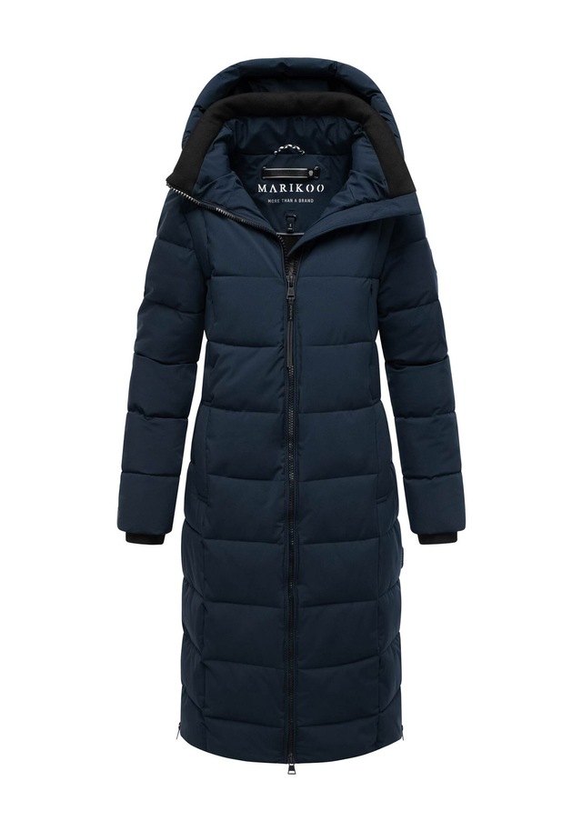 Marikoo Winterjacke »Lanitaa« Steppmantel mit abnehmbarer Kapuze