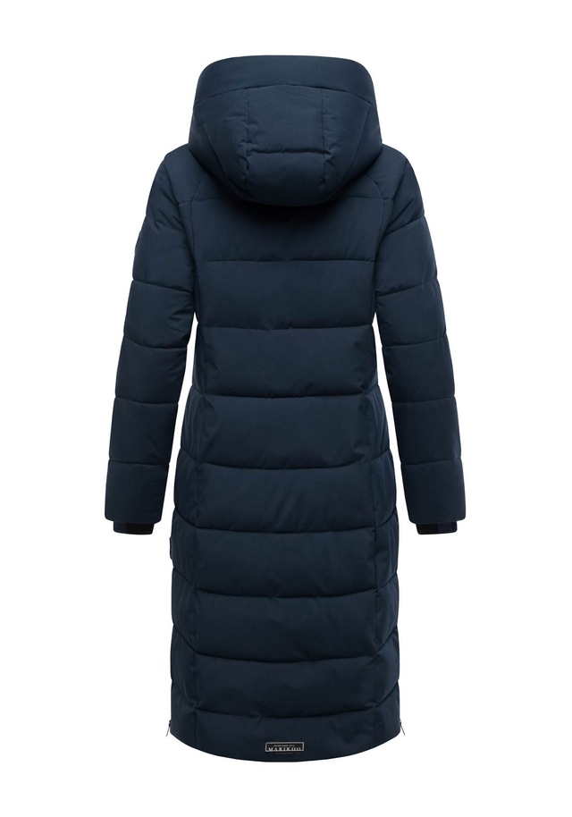 Marikoo Winterjacke »Lanitaa« Steppmantel mit abnehmbarer Kapuze