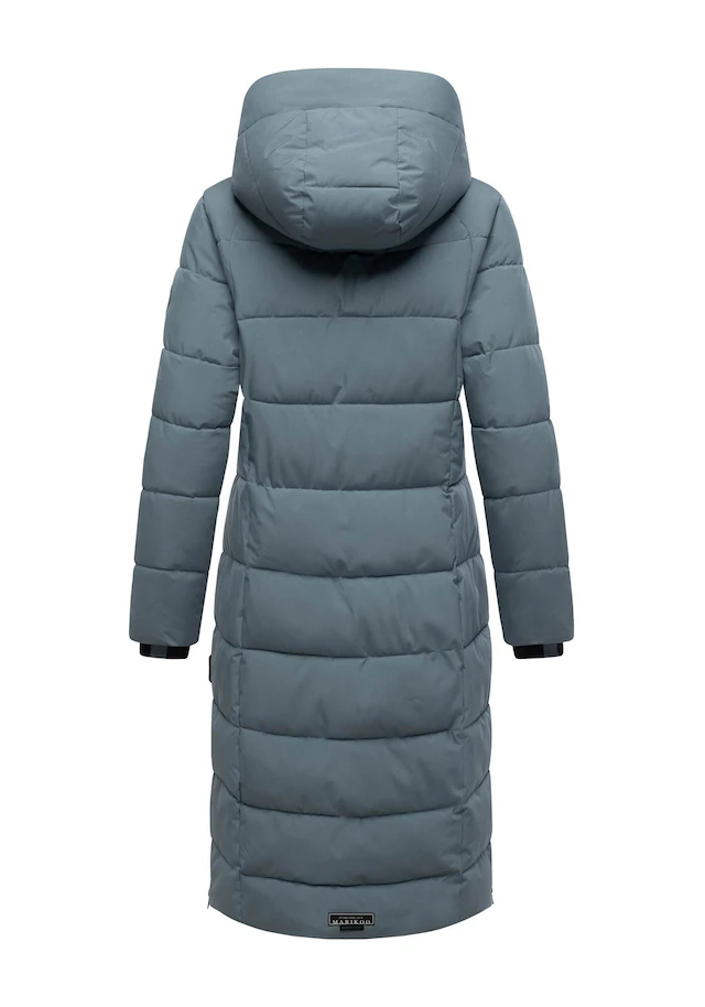 Marikoo Winterjacke »Lanitaa« Steppmantel mit abnehmbarer Kapuze