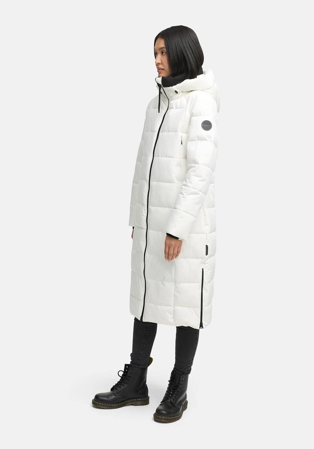 Marikoo Winterjacke »Lanitaa« Steppmantel mit abnehmbarer Kapuze