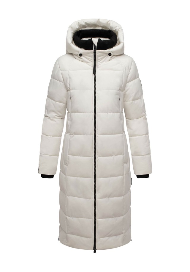 Marikoo Winterjacke »Lanitaa« Steppmantel mit abnehmbarer Kapuze