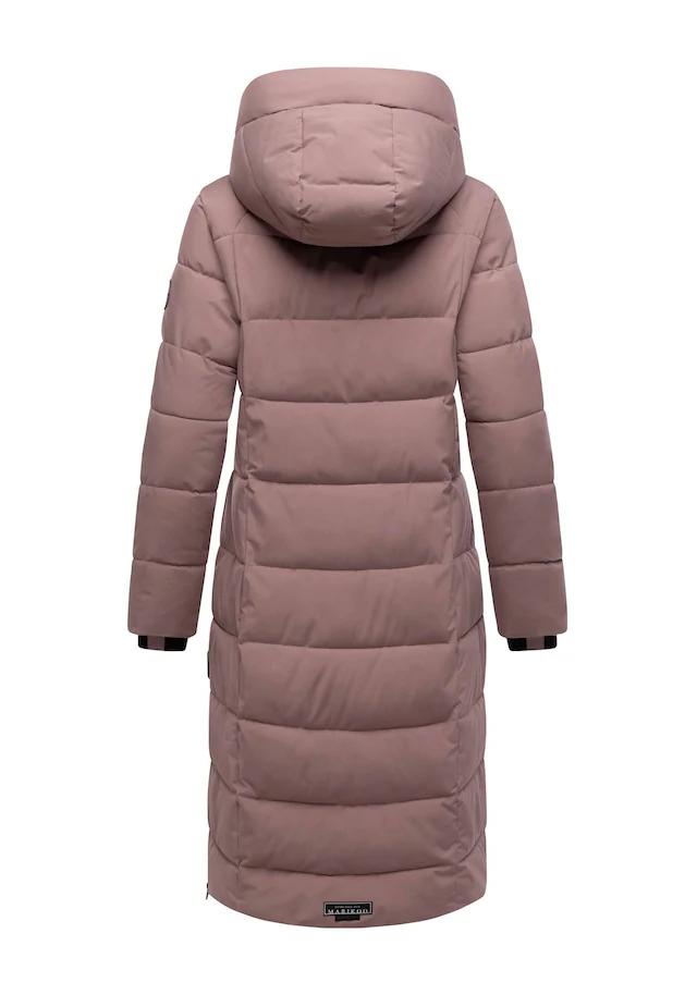 Marikoo Winterjacke »Lanitaa« Steppmantel mit abnehmbarer Kapuze
