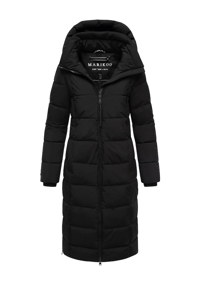 Marikoo Winterjacke »Lanitaa« Steppmantel mit abnehmbarer Kapuze