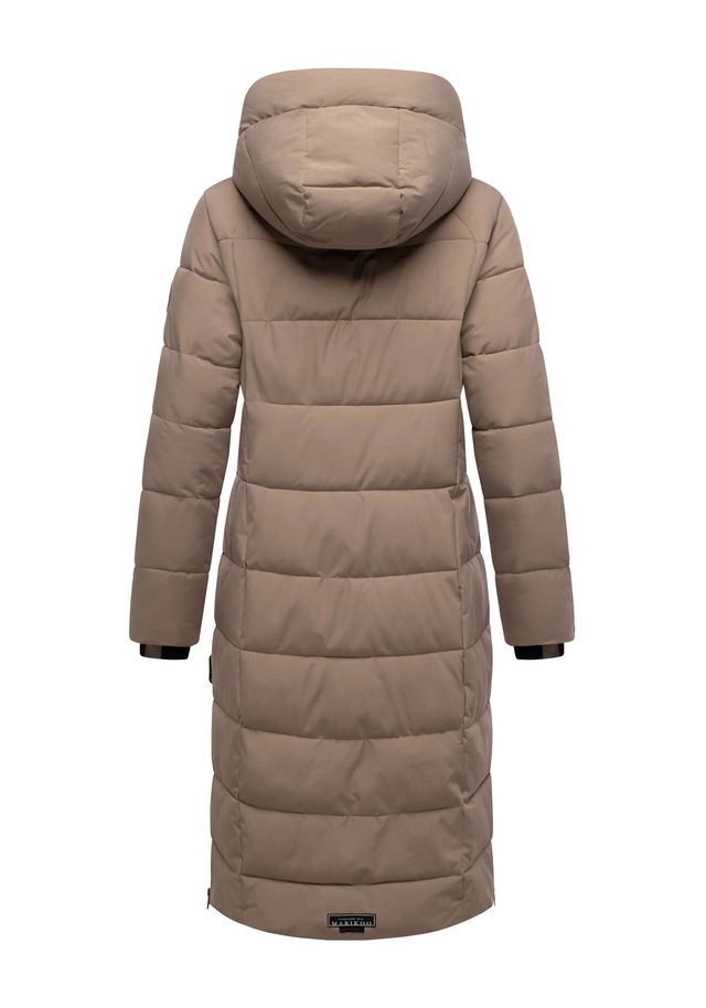 Marikoo Winterjacke »Lanitaa« Steppmantel mit abnehmbarer Kapuze
