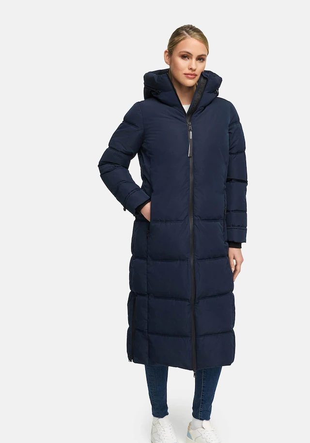 Marikoo Winterjacke »Honiaa« mit Seitenschlitzen für mehr Bewegungsfreiheit