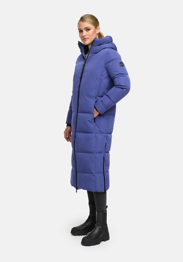 Marikoo Winterjacke »Honiaa« mit Seitenschlitzen für mehr Bewegungsfreiheit