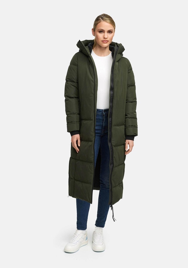 Marikoo Winterjacke »Honiaa« mit Seitenschlitzen für mehr Bewegungsfreiheit