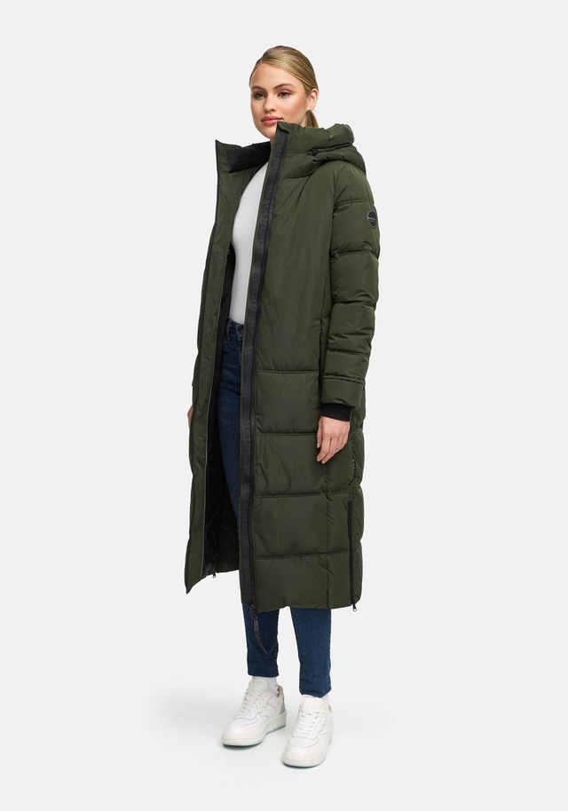 Marikoo Winterjacke »Honiaa« mit Seitenschlitzen für mehr Bewegungsfreiheit