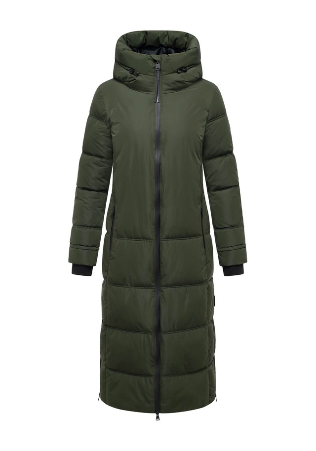 Marikoo Winterjacke »Honiaa« mit Seitenschlitzen für mehr Bewegungsfreiheit