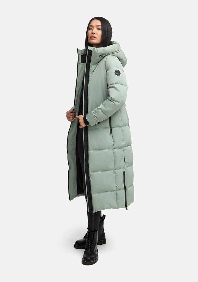 Marikoo Winterjacke »Honiaa« mit Seitenschlitzen für mehr Bewegungsfreiheit