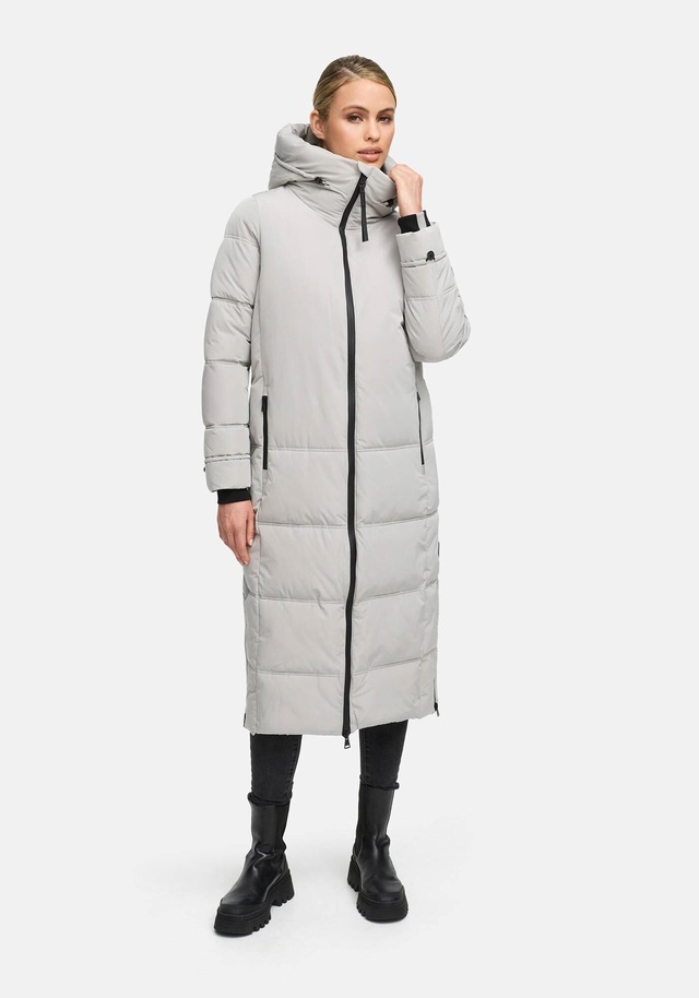 Marikoo Winterjacke »Honiaa« mit Seitenschlitzen für mehr Bewegungsfreiheit